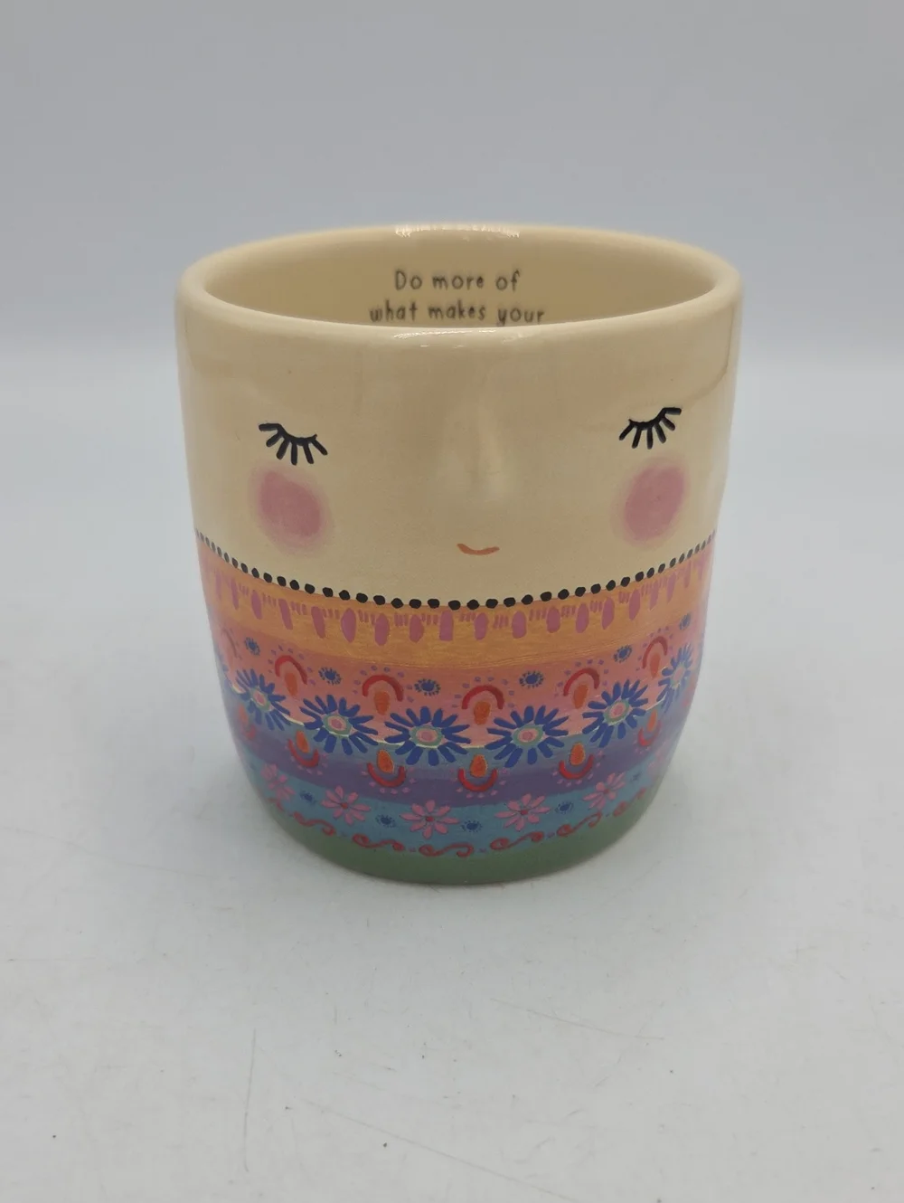 Natural Life Ceramic Cup/Planter